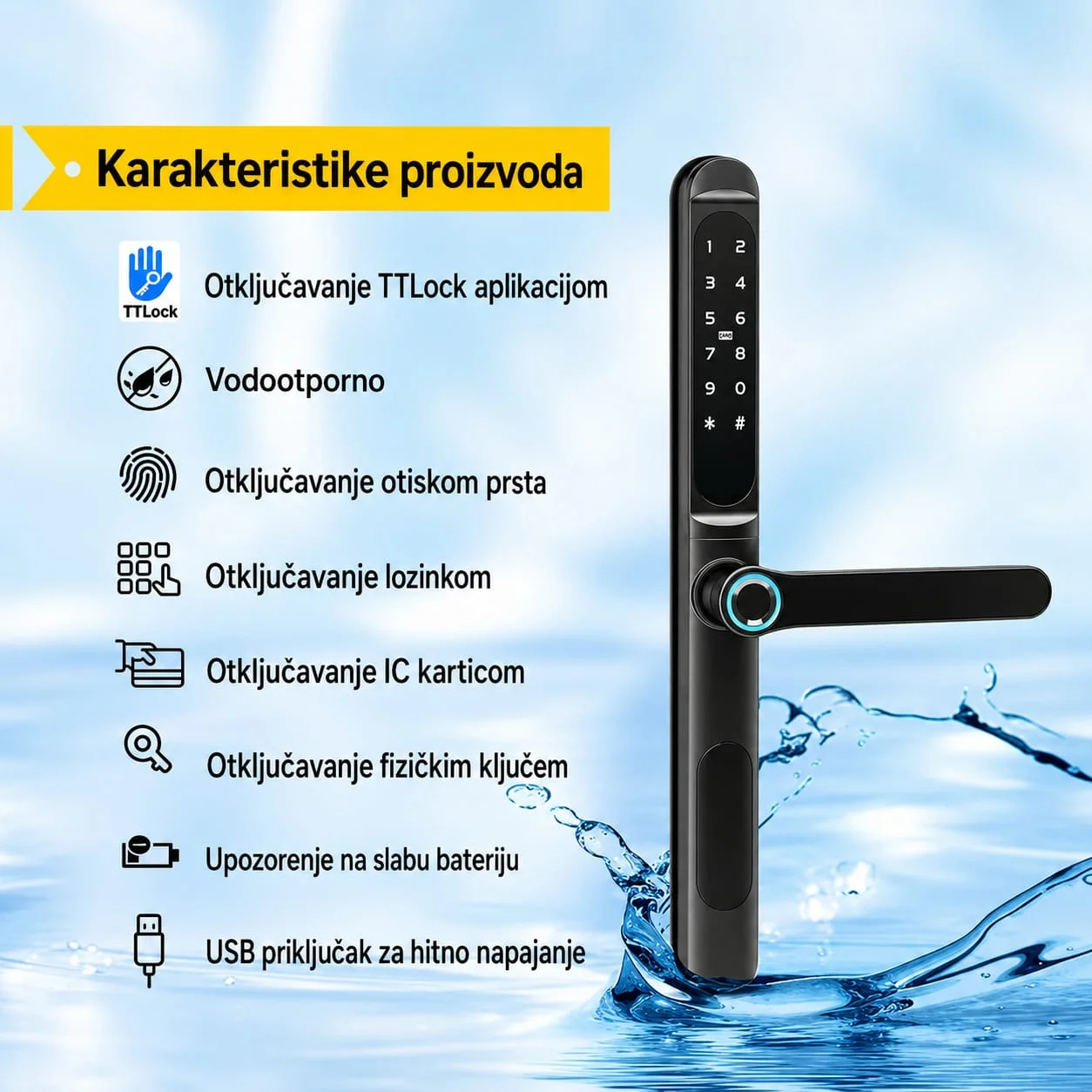 Pametna brava sa otiskom 2